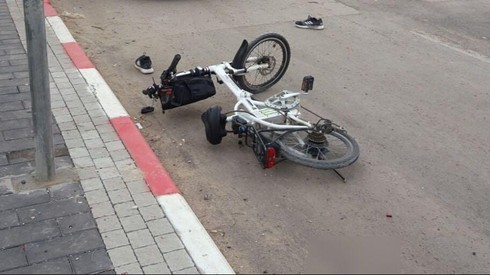 תאונת אופניים חשמליים