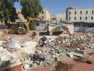 המזרקה הראשונה של באר שבע נהרסה